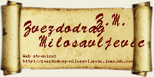 Zvezdodrag Milosavljević vizit kartica